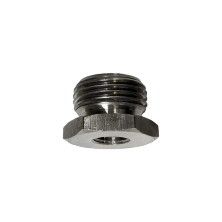 aa-06798.webp Adapter 1/4" FFL to Male Beer Thread SS (Ball lock to Sankey) - Image 1