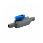 In-line Shut-off Valve Plastic 1/2" Barb Lexan