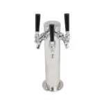 Column Tower Triple Faucet Chrome ABECO