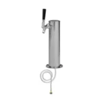 Tower, 3" Stainless Steel Single Tap Beer Tower