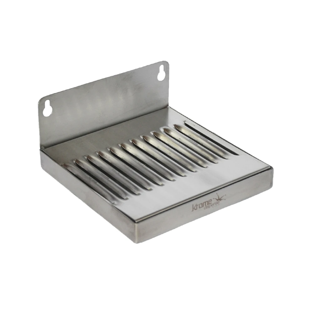 drip-tray-6x6-in-ss-kd-25106.webp Drip Tray Wall Mount 6" x 6" SS KDI - Image 1