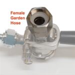 Garden Hose Female x Female Hex Thread SS
