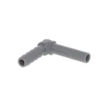 Push-In Fitting 3/8" Stem x 1/4" Barb Elbow DMfit