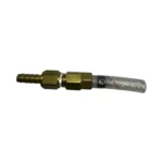 In-Line Gas Check Valve 5/16" Barb x 1/4" Braided Tubing