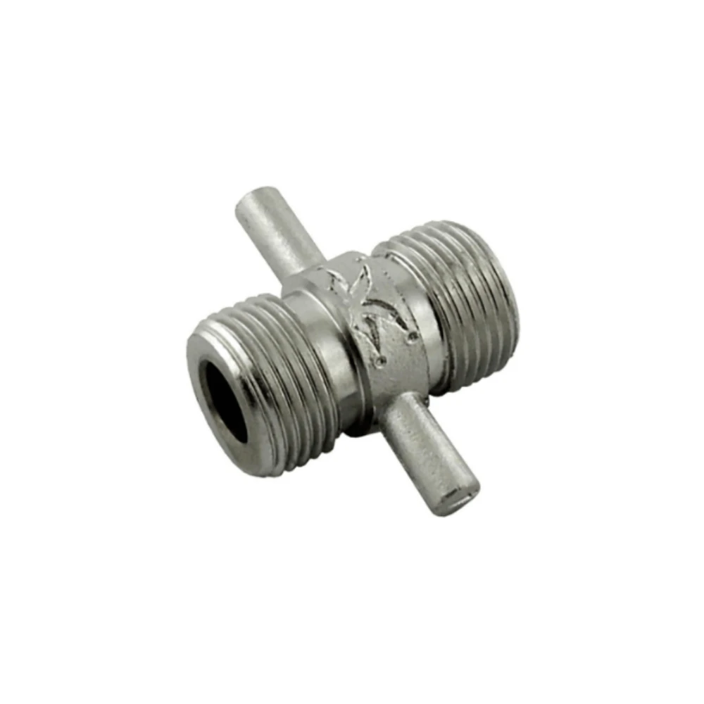 ka-01674.webp Wing Connector, Double Male Hex Nut SS - Image 1