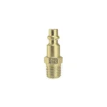 Quick Release Plug Industrial Male x 1/4" FPT Brass