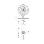 Adapter, Spacer, Glass Rinser, Micro Matic
