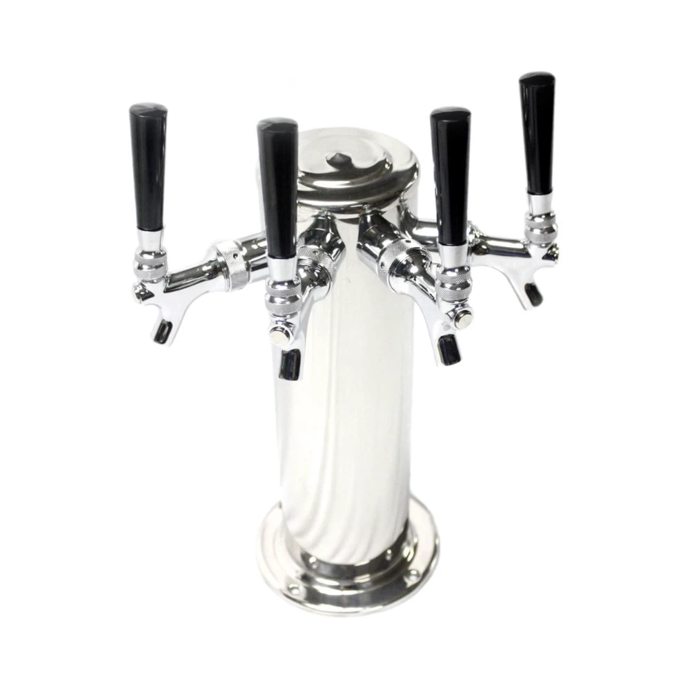 tower-quad-chrome-cg-04500.webp Column Tower Quad Faucet SS ABECO - Image 1