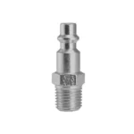 Quick Release Plug Industrial Male x 1/4" MPT SS