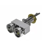 Shank Assembly Dual Faucet 2" x 1/4" Barbs Chrome
