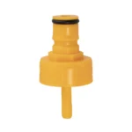 Carbonation and Line Cleaning Ball Lock Quick Disconnect Cap