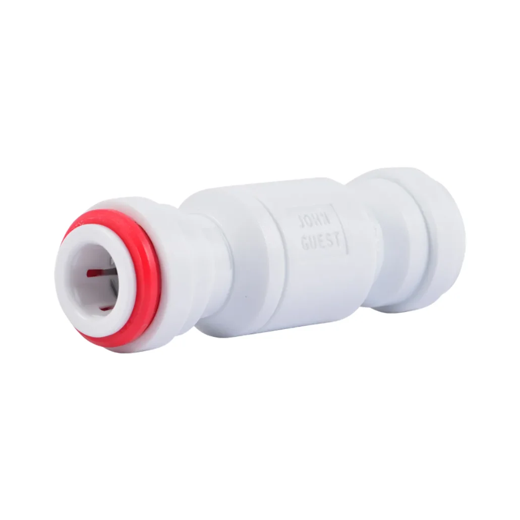 wr-11475.webp Push-In Fitting Straight Check Valve 3/8" Female John Guest - Image 1