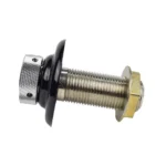 Shank Assembly 4" x 1/4" Bore w/ 5/16" Recess (Large Bore for Coolers) SS