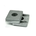 Glycol Block Set, Straight Groove, Aluminum